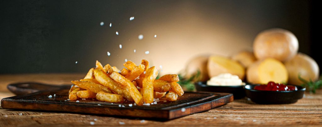 Peruna-annos pöydällä